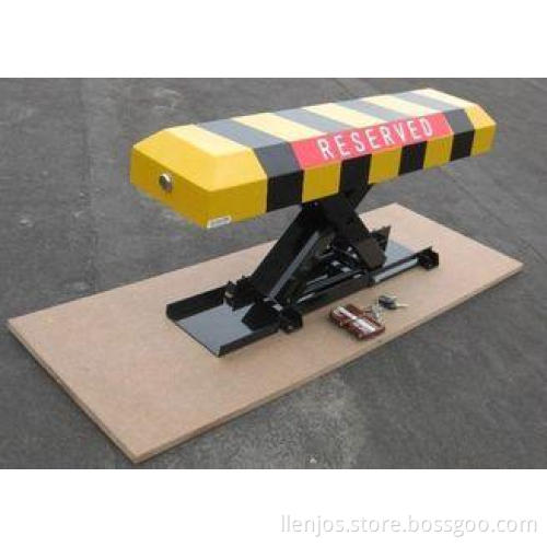 Intelligent steel remote control Parking space lock